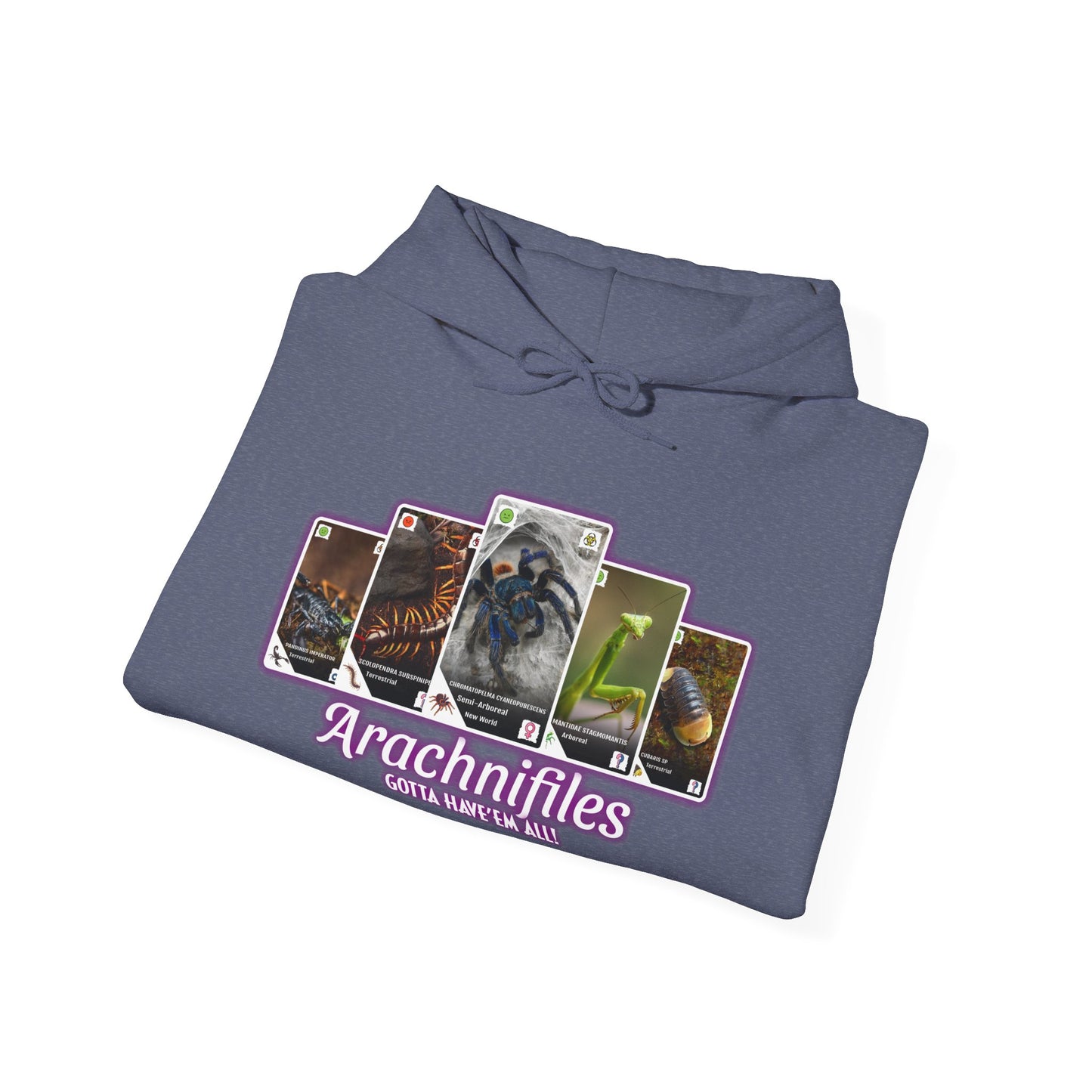 Unisex Arachnifiles Logo Hooded Sweatshirt