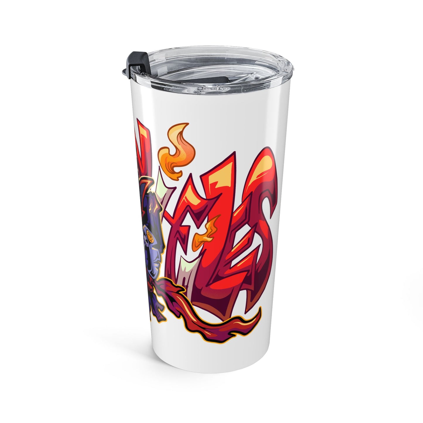 Graffiti Skeleton Tumbler 20oz