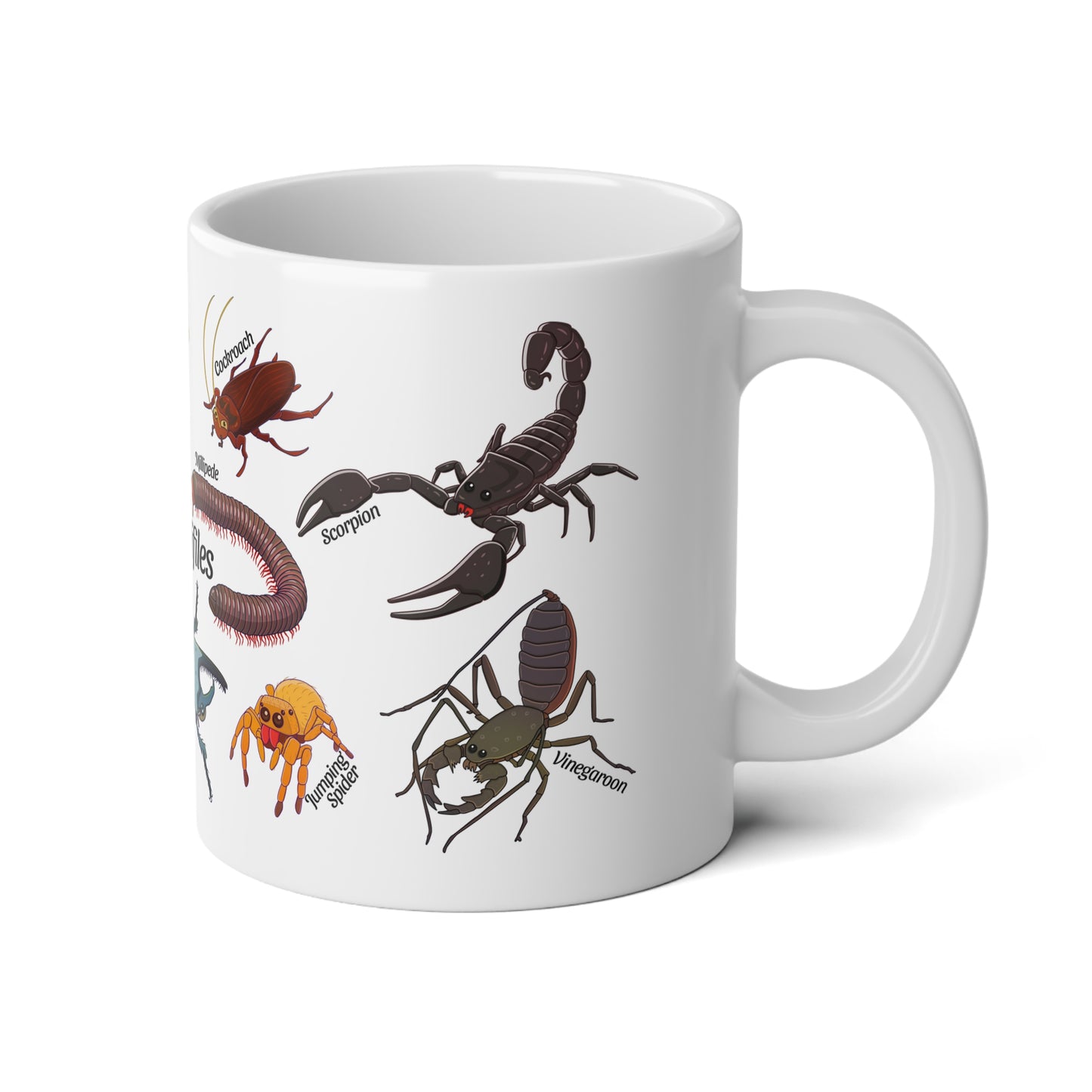 Many Legs Mug, 20oz (Large)