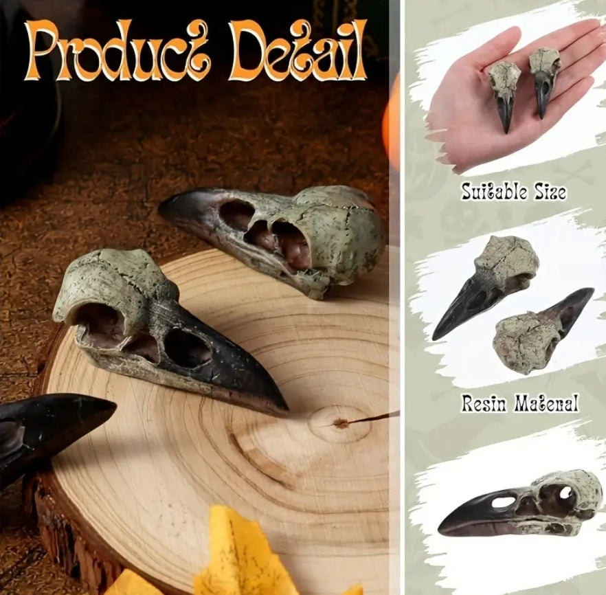 Tiny Crow Skull