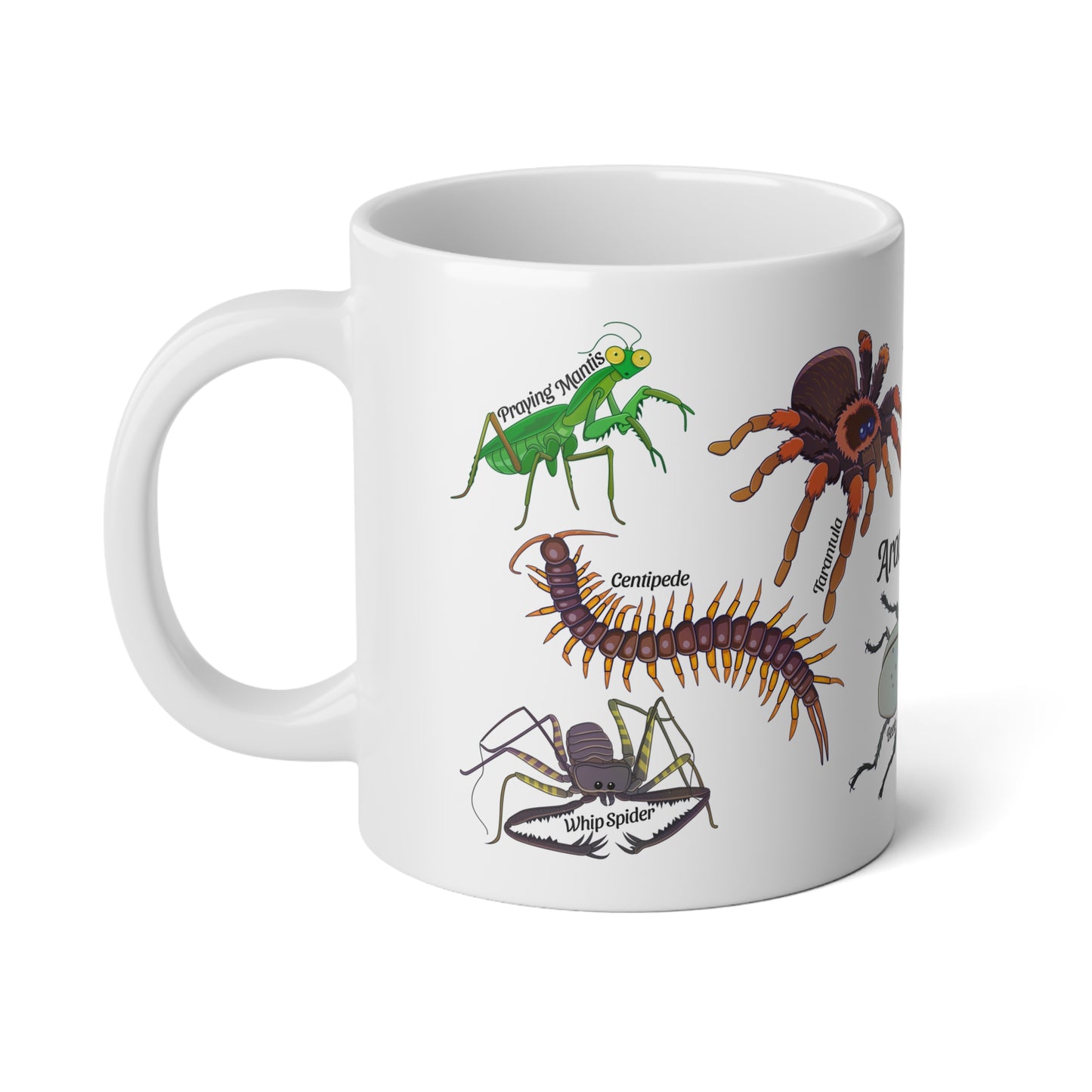 Many Legs Mug, 20oz (Large)