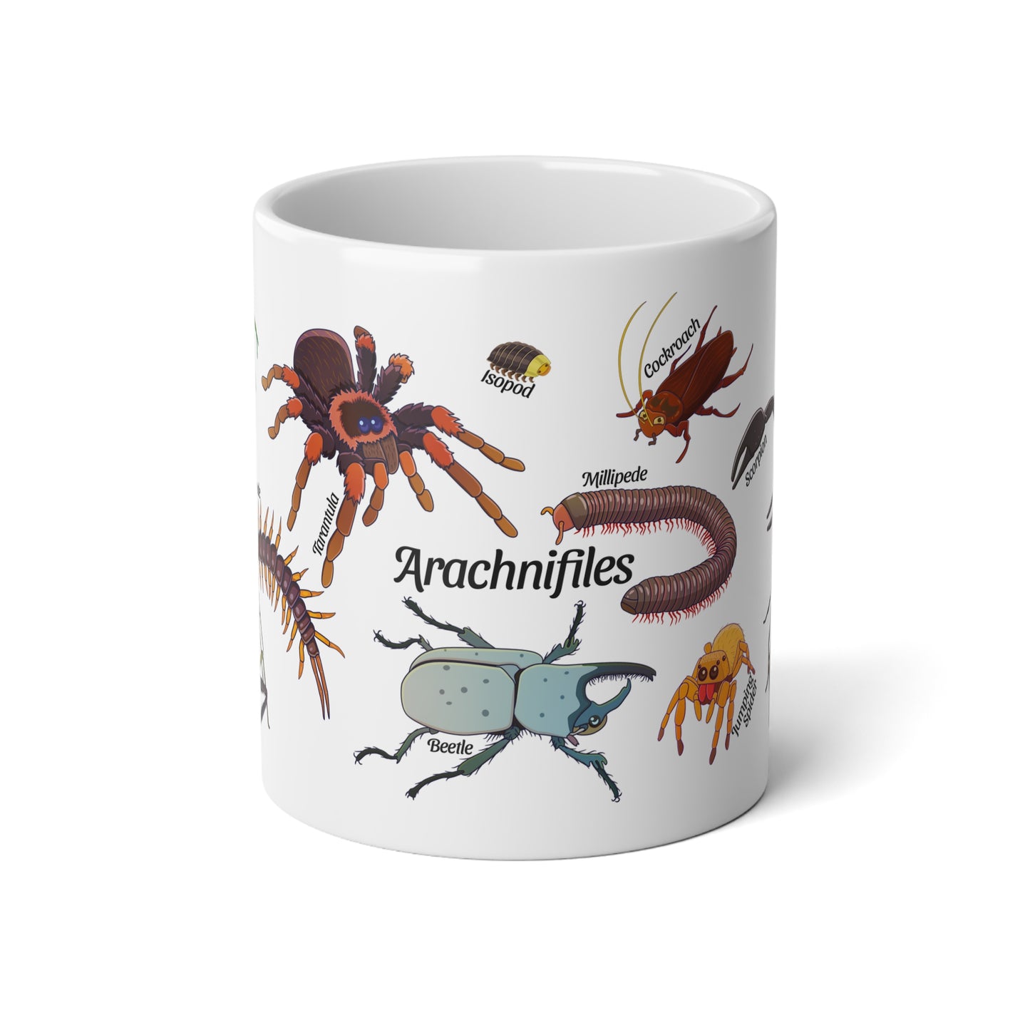 Many Legs Mug, 20oz (Large)