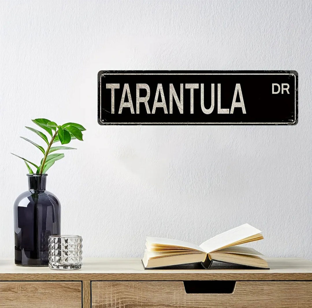 Metal Tarantula Dr Sign image 0