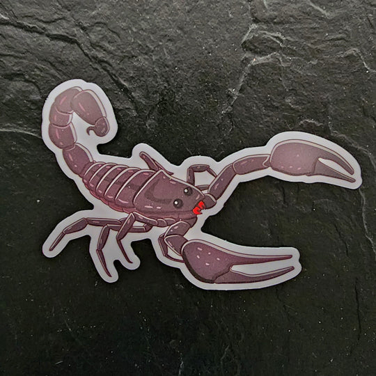 Scorpion Die Cut Sticker (4"x3") image 0
