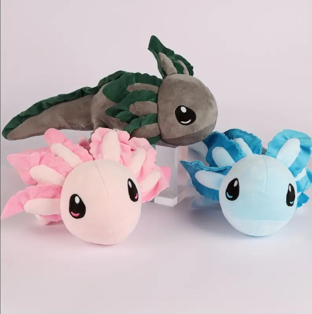 Cartoon Axolotl Plush