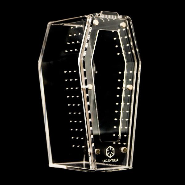 Clear Mini Coffin Crib | Acrylic Tarantula & Invertebrate Enclosure