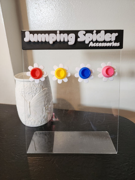 Jumping Spider Flower Hides image 0