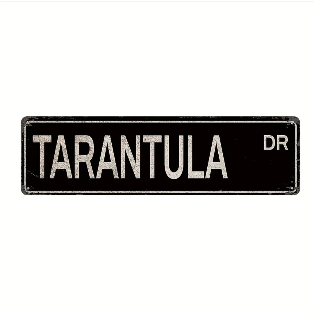 Metal Tarantula Dr Sign image 1